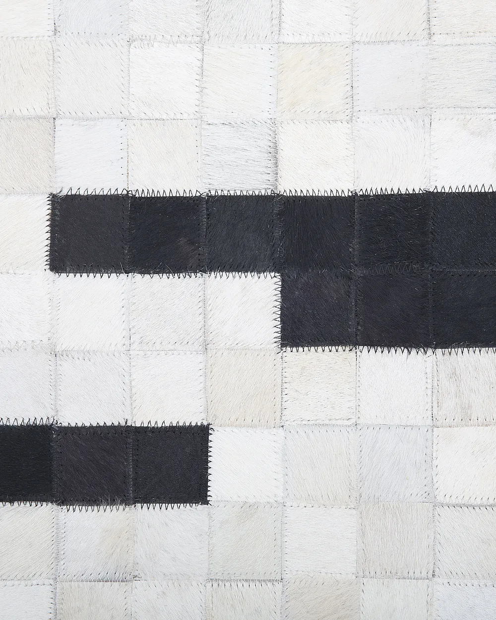 Matto BOLU Musta 160 x 230 cm nahka_212684