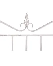 Shelving Unit PAVONA 94 cm 170 cm Metal Light Beige_802330
