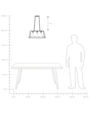 Pendant Lamp MUGER Metal Black_824375