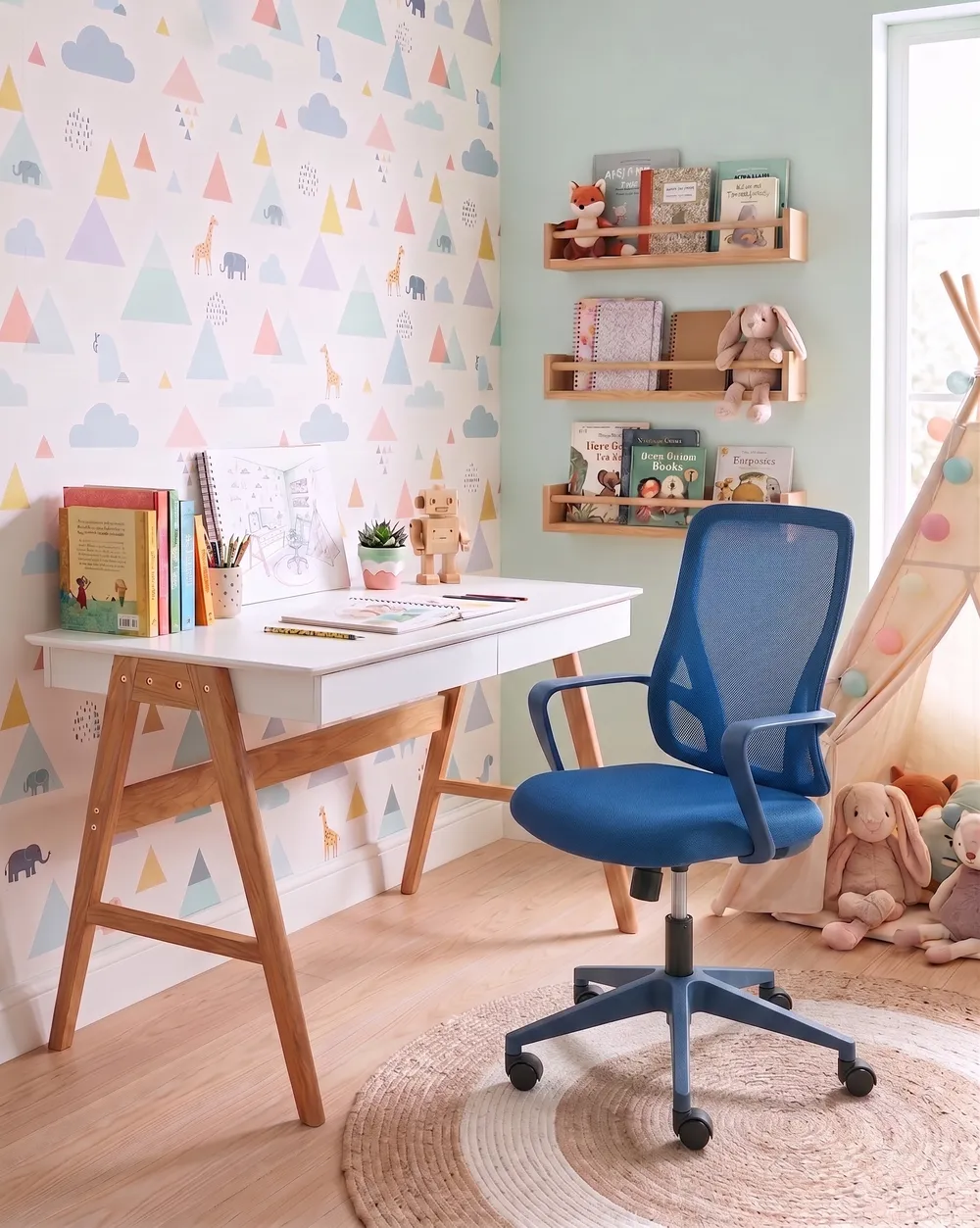 Office Chair LUMA Blue