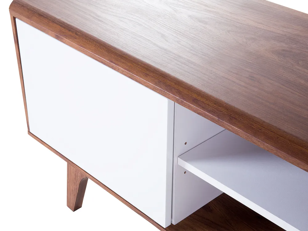 TV Stand ROCHESTER Brown/ White_444774