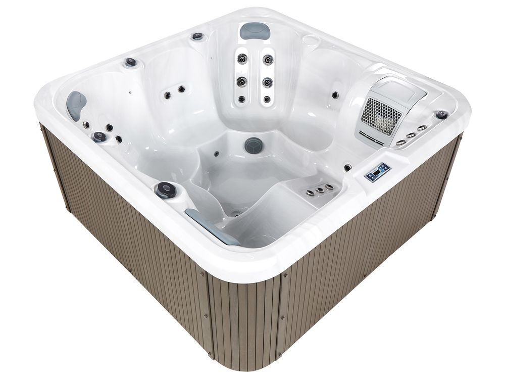 Utespa med LED CALIMA Vit