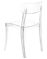 Set of 2 Dining Chairs COVINGTON Transparent_844633