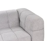 Sofa 3 Seater MULLOLA Fabric Light Grey_920555