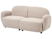 Sofa 3 Seater JULE Boucle Beige_1125964