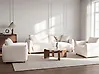 Soffgrupp 5-sits JUBEK Off-White