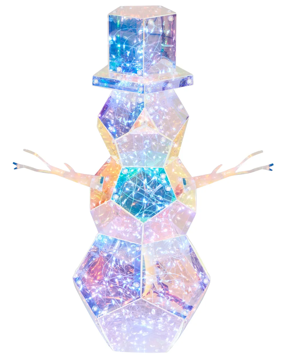 Christmas Decoration LED ARCTICA 43 cm Snowman Multicolour_950253