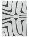 Rug HARTZ Grey/ White 160 x 230 cm