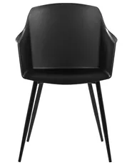 Set med 2 matstolar FONDA Svart_775266