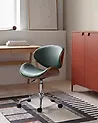 Työtuoli ROTTERDAM Keinonahka Vihreä