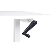 Manuellt höj- och sänkbart skrivbord DESTINES 120 cm 72 cm Vit_898776