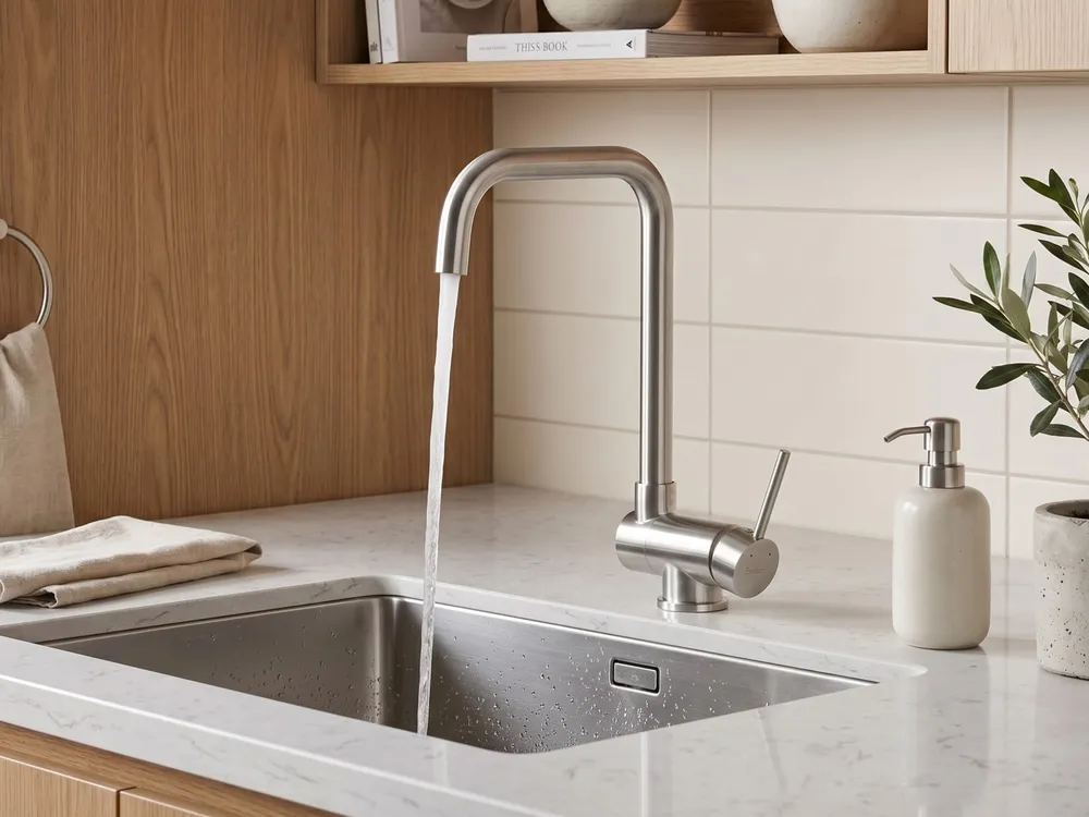 Kitchen Tap JUNTUMA Silver_1124498