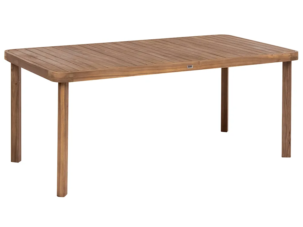 Garden Dining Table RONCELLO 180 cm 90 cm Acacia Wood Brown
