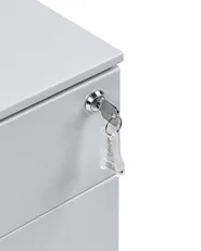 Storage Unit BOLSENA Metal Light Grey_1037714