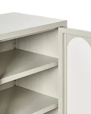 Senkki 2 ovella SOLETTA Metalli Vaaleanbeige_1049205