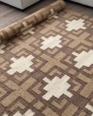 Matta KONURTAY Beige 160 x 230 cm Jute_1171106