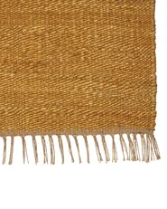 Rug LUNIA Mustard 80 x 150 cm Jute_846341