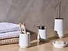 4-Piece Bathroom Accessories Set SUCHES White