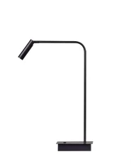 LED-skrivbordslampa LAWSON Justerbar Metall Svart_919210