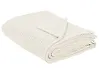 Päiväpeitto CHAGYL Puuvilla 200 x 220 cm Vaaleanbeige