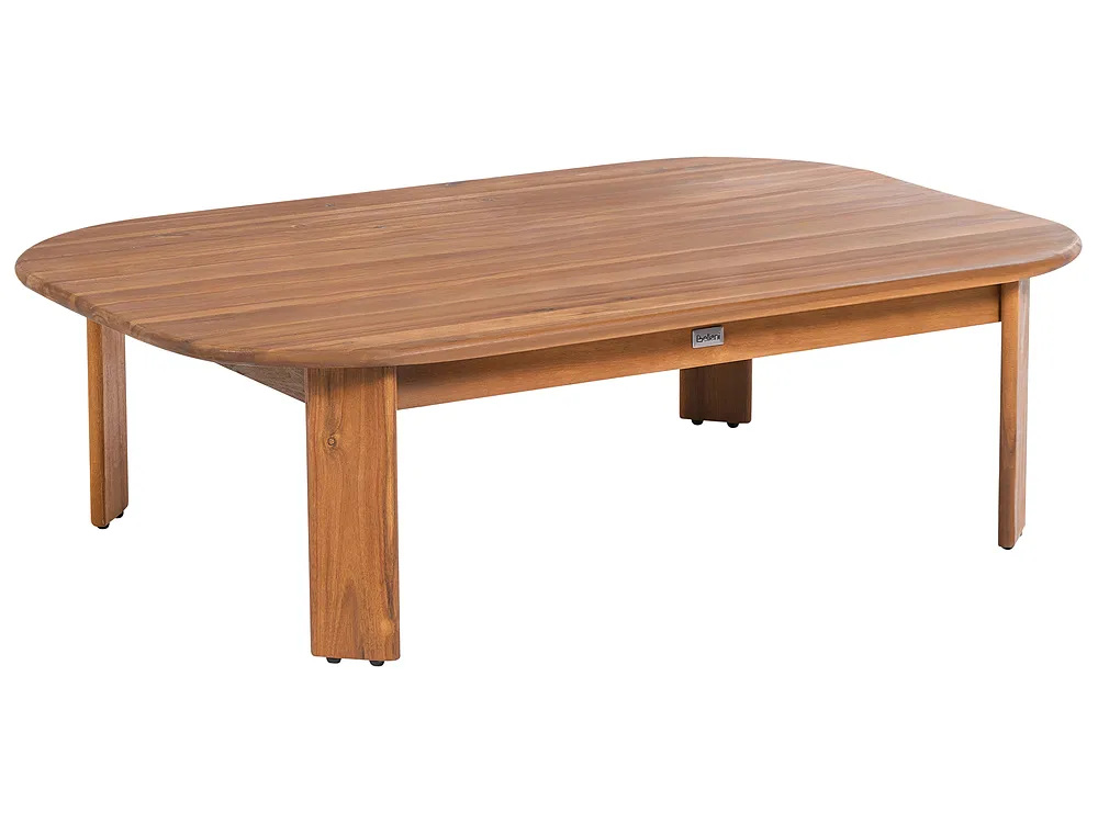 Garden Coffee Table TALSANO 120 cm 80 cm Acacia Wood Brown