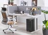 Desk Screen WALLY 72 x 40 cm Light Grey