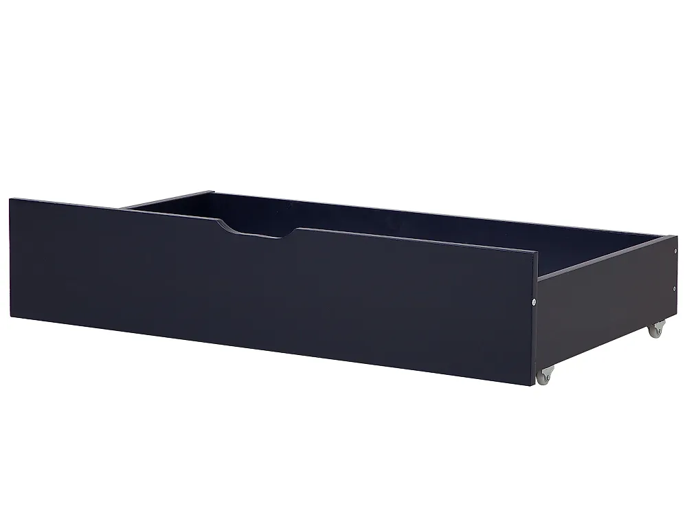 Set med 2 sänglådor Furu RUMILLY Marinblå_1175925