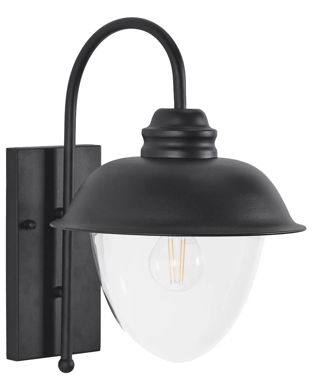 Outdoor Wall Light BANKA Black