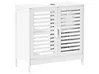 Servantskap MISSOULA 60 cm Bambus Hvit