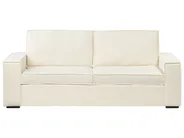 Bäddsoffa 3-sits VUOKATTI Bouclé Off-White_1023628