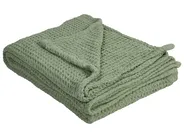 Bedspread CHAGYL Cotton 220 x 240 cm Green_1041177