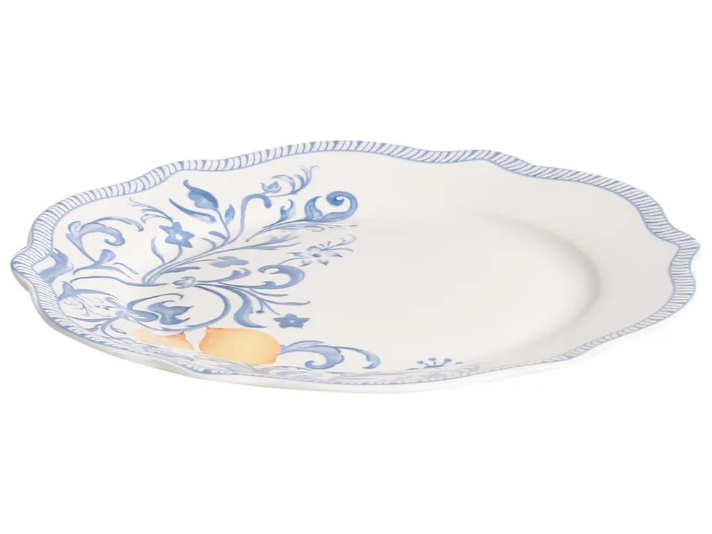 Set med 12 matserviser LOVAGE Porslin Vit_1069092