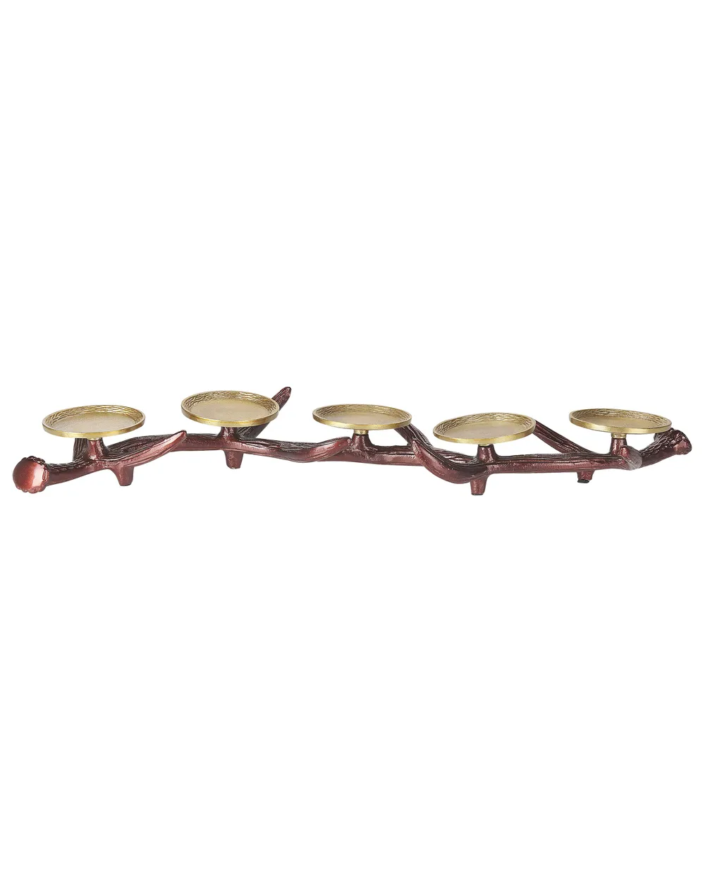 Candle Holder CLEONAE 7 cm Metal Brown