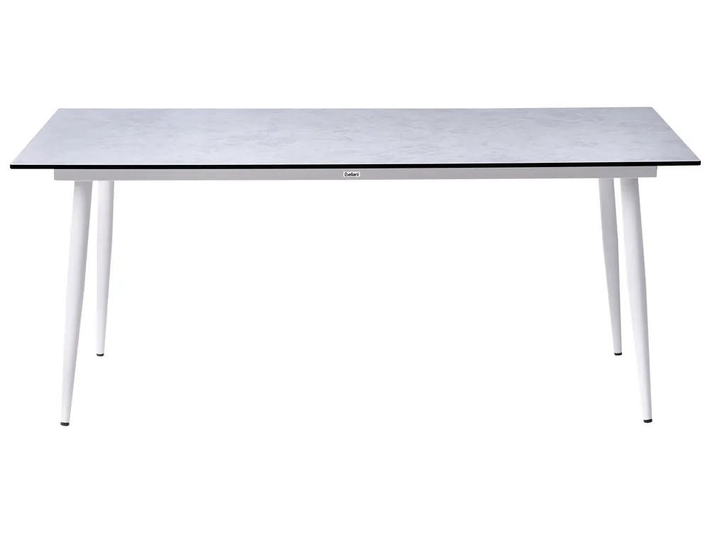 Conference Table TOLENTINO 90 cm 180 cm Travertine Effect_1078821