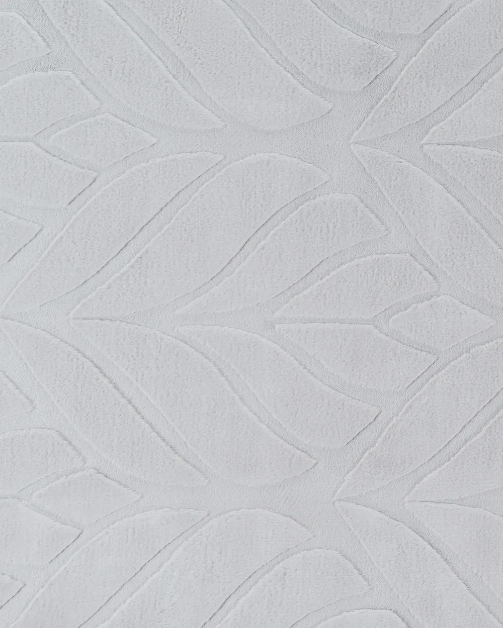 Faux Fur Rug MITCHELL Light Grey 80 x 300 cm_1093203