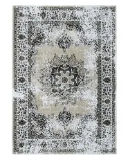 Rug ALMUS Taupe 140 x 200 cm Cotton_702799