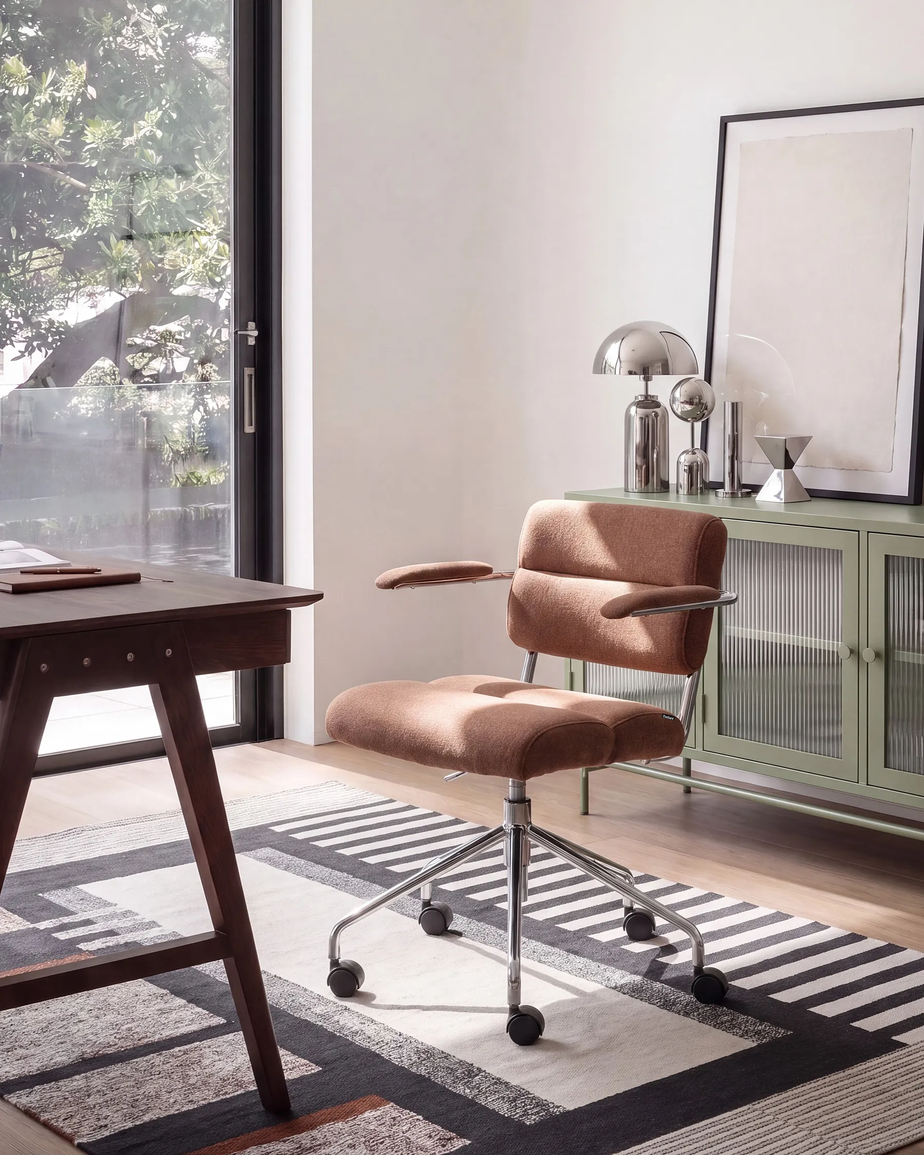 Desk Chair CANDOR Brown_1136810