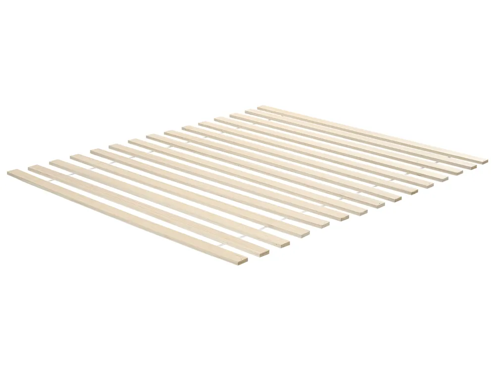 Bed Pine Wood SALERNAS 160 x 200 cm (EU King Size) Black_1032049
