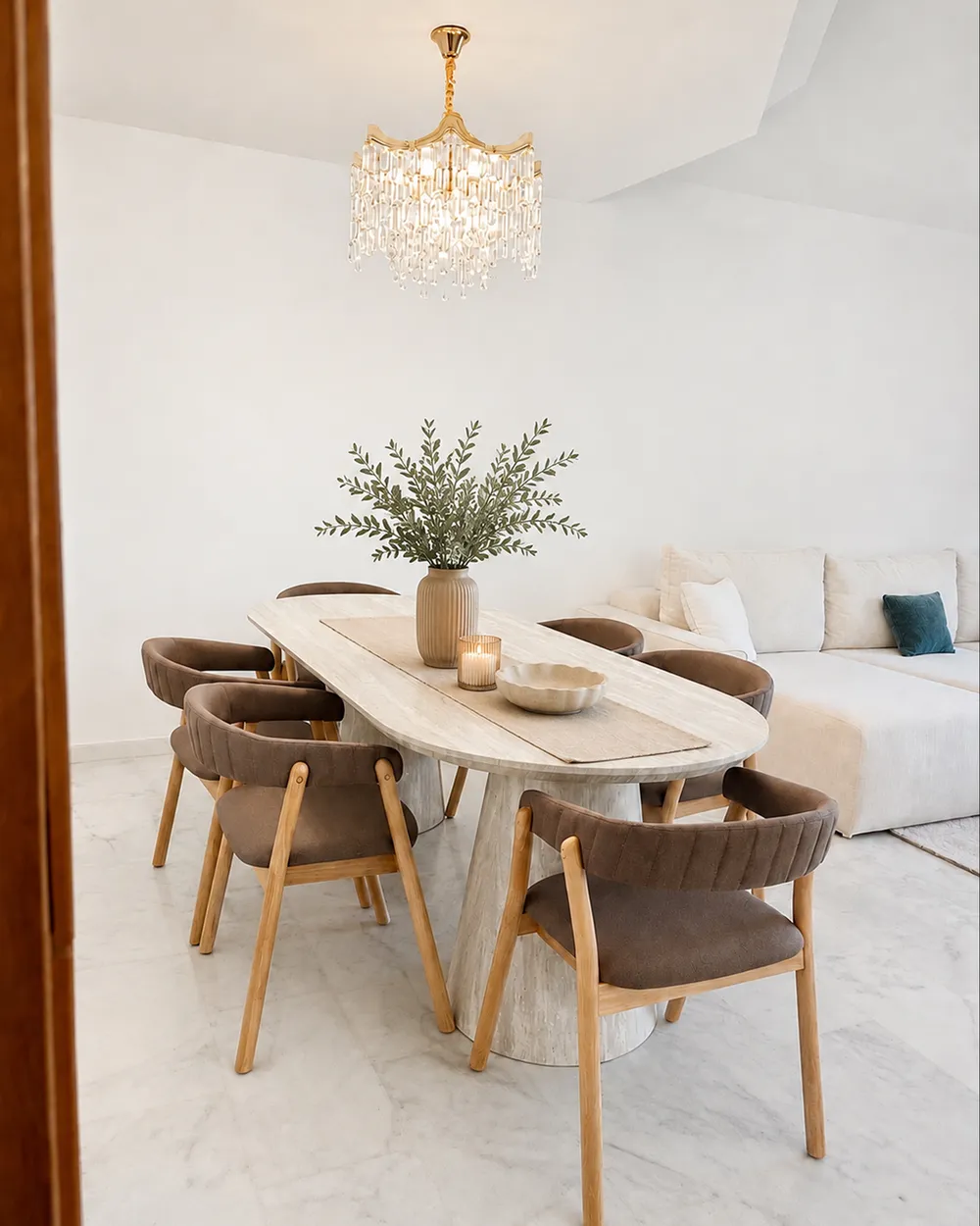 Chandelier JEMNI Crystal Gold_1129376