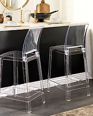 Set med 2 barstolar WELLINGTON II Transparent_1172646