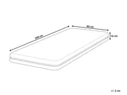 Skummadrass COMFORT FLEX CORE Medelfast (H2/3) 80 x 200 cm_907893