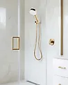 Shower Head and Hose Kit UYUCA 4-function Gold