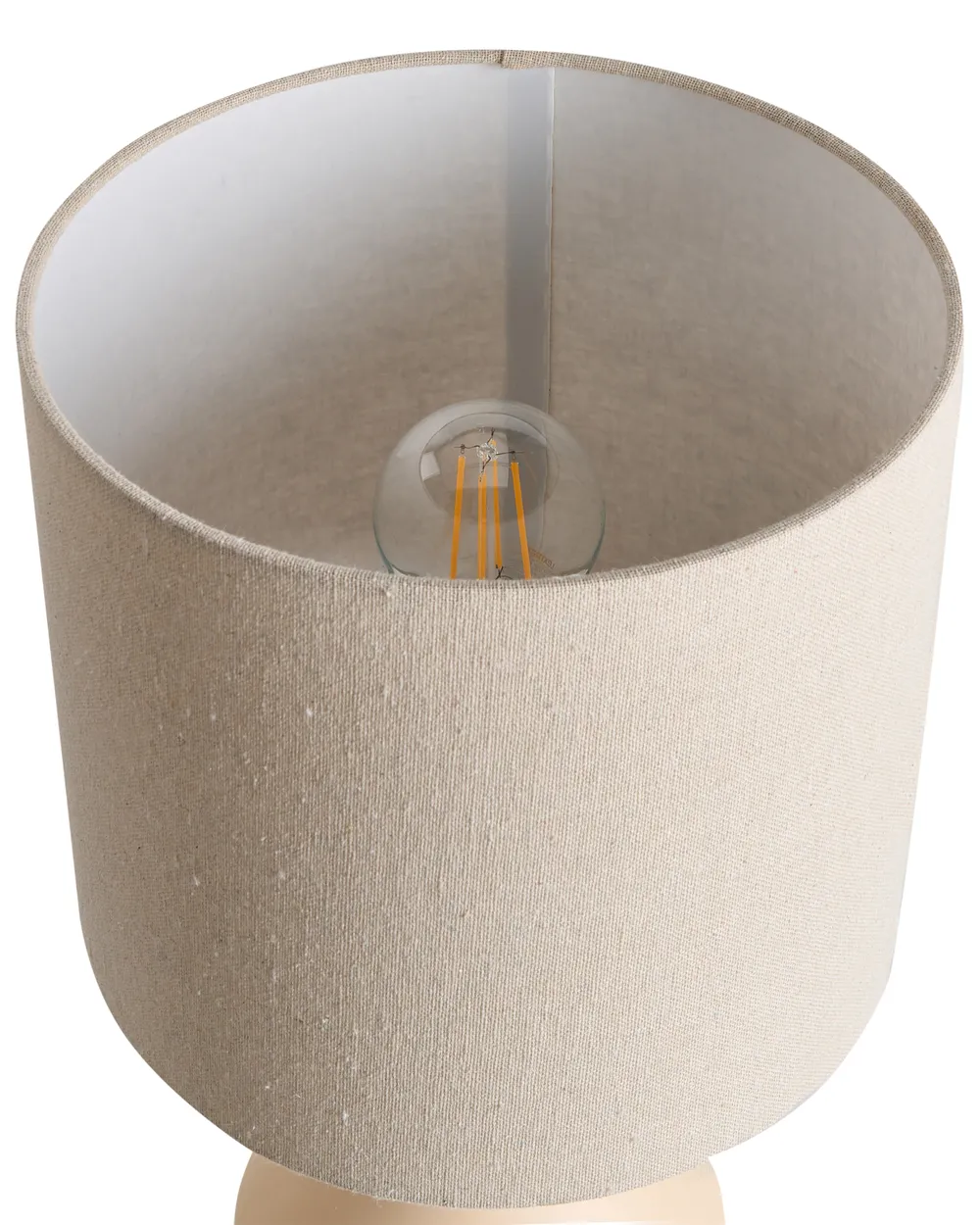 Bordslampa KERULEN Keramik Beige_996870
