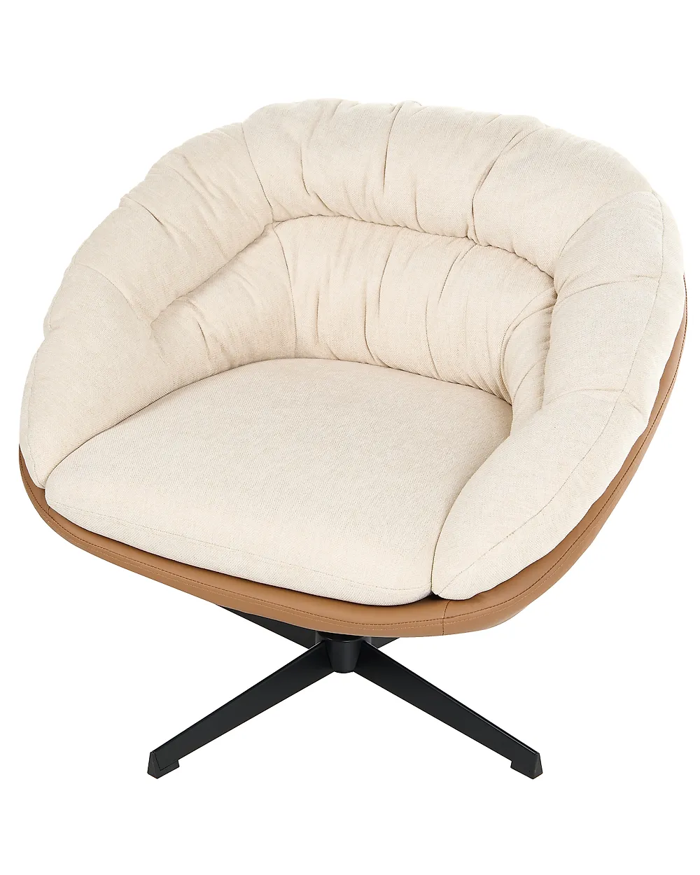 Svingbar lenestol TRANUM  Beige_1165361