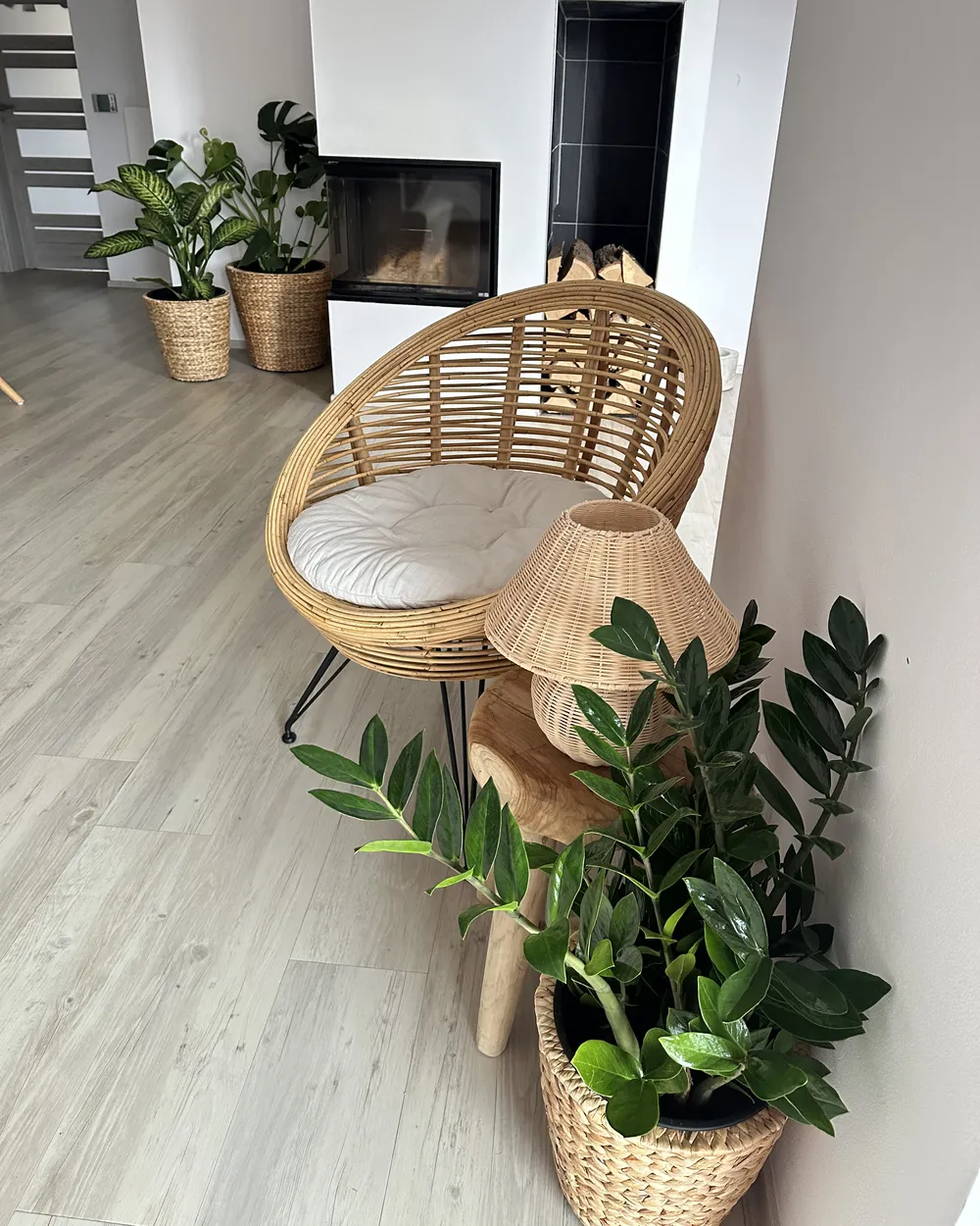 Table Lamp CINDER Rattan Natural_916980