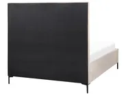 Bedroom Set SEZANNE Velvet Taupe 140 x 200 cm (EU Double)_892604