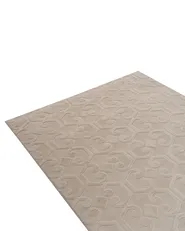 Teppe GANNETT Beige 160 x 160 cm_1107628