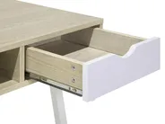 Skrivbord CLARITA 120 cm 48 cm med lådor Ljusbrun_710805
