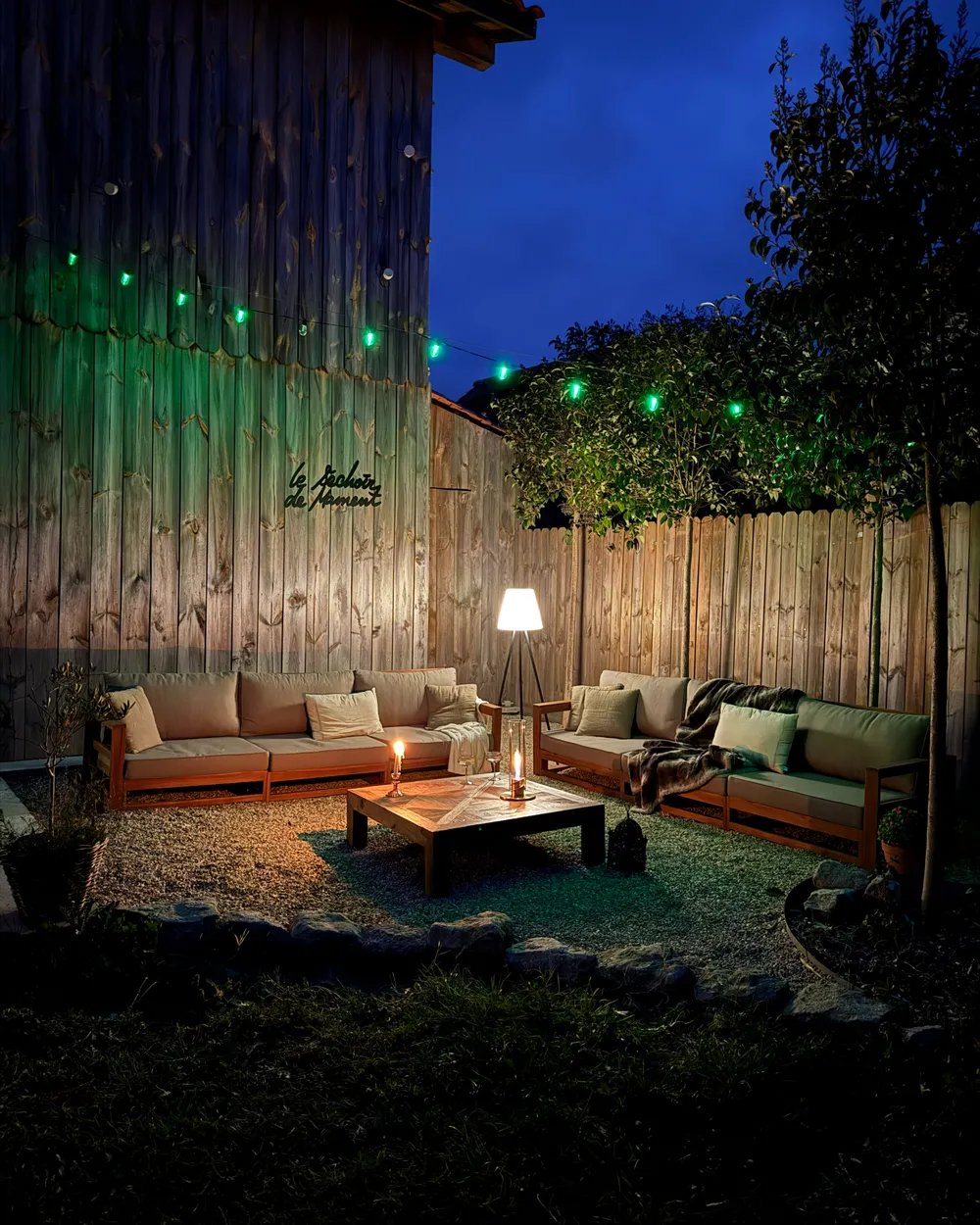 LED-ulkovalosarja ITILLEQ appillä Monivärinen_982516
