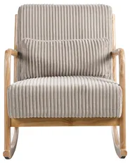 Rocking Chair SORSELE Corduroy Beige_1019428